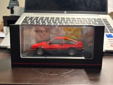 Kyosho 1/43 Toyota Sprinter Trueno AE86 GT APEX Model Car Watanabe Wheels