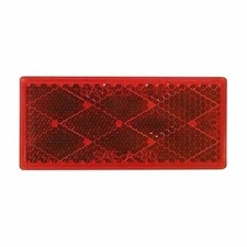 Boater Sports 1.5" x 3" Red Reflector (Stick-On) 59323 Boat Trailer Marine MD