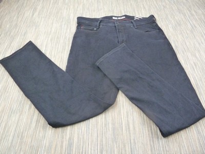 Per Una Jeans Damen UK 16 lang dunkelblau Stretch Straight Denim Roma