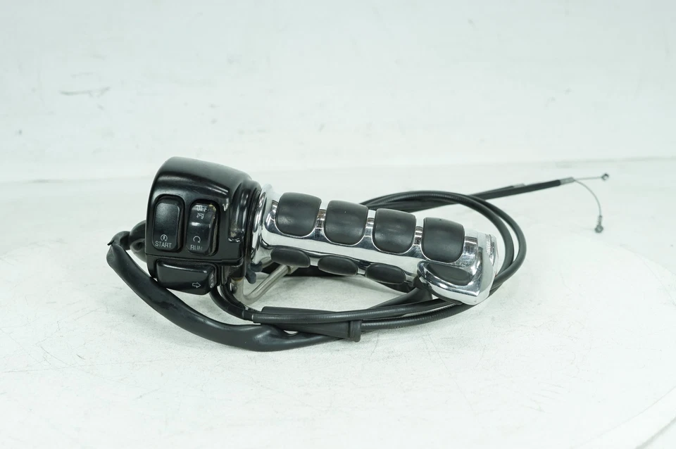 06 Harley Softail Heritage Classic OEM arranque motor derecho interruptores controles Foto 2 de 4