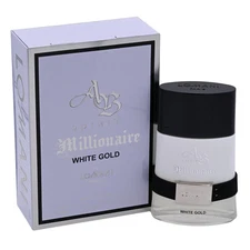 AB Spirit Millionaire White Gold by Lomani for Men EDP 3.3 / 3.4 oz New In Box
