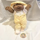 Vintage 1985 Cabbage Patch kids Preemie "Coleco" March of Dime African-American