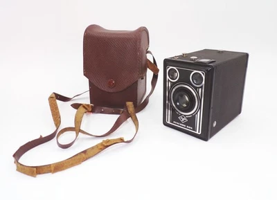 Agfa Synchro Box Antiker Fotoapparat Kamera Requisit - Bild 1 von 4