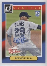 2014 Panini Donruss The Rookies Box Set Signatures Series Roenis Elias Auto 0c2
