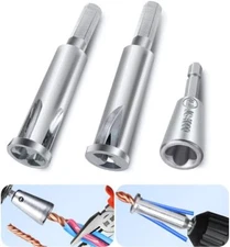 3x Wire Stripping Twisting Tool Electrical Drill Wire Stripper Cable Nut Twister
