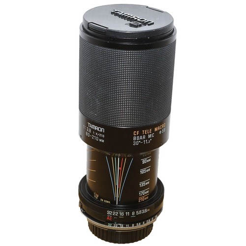 TAMRON CF Tele Macro BBAR MC 80-210mm f:3.8-4 with ADAPTAL 2 for