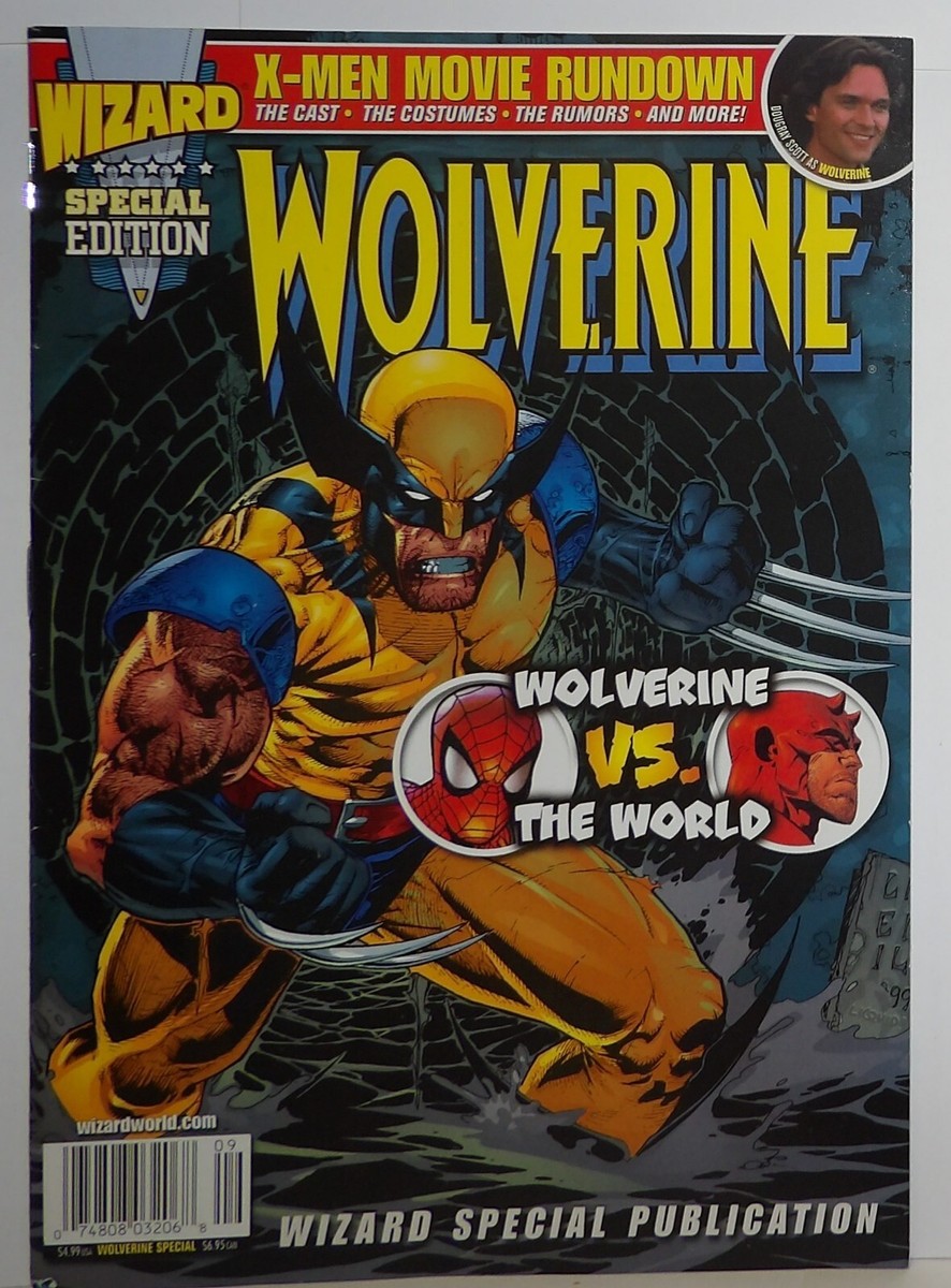Wolverine Wizard Special Publication 1999 Wolverine vs. the World