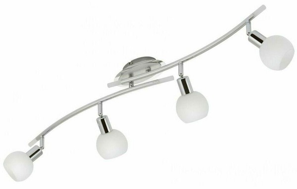 4Fl. Led Deckenleuchte Deckenlampe Spots Strahler Beweglich 14W 1280Lm-image