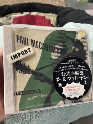 Paul McCartney - Unplugged - Japanese Import - The Official Bootleg SHIPS Fast