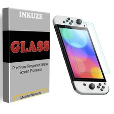 Anti Blue Light Tempered Glass Screen Protector For Nintendo Switch OLED 2021