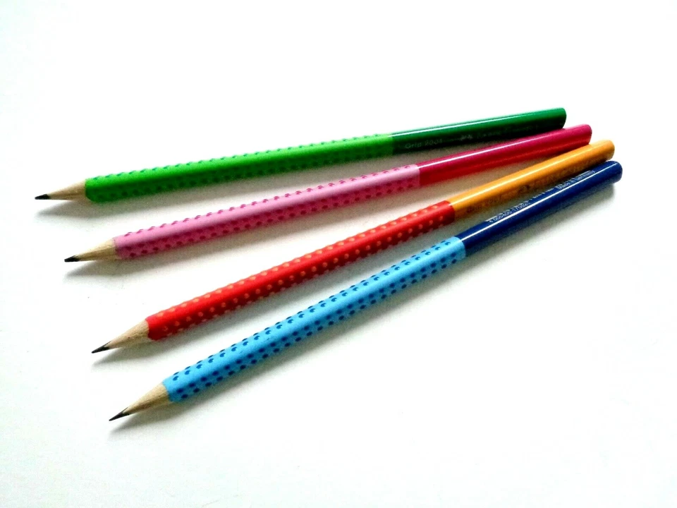 FABER-CASTELL 2 x Faber Castell Bleistift Grip 2001 Two Tone 2 Stück Farbe wählbar