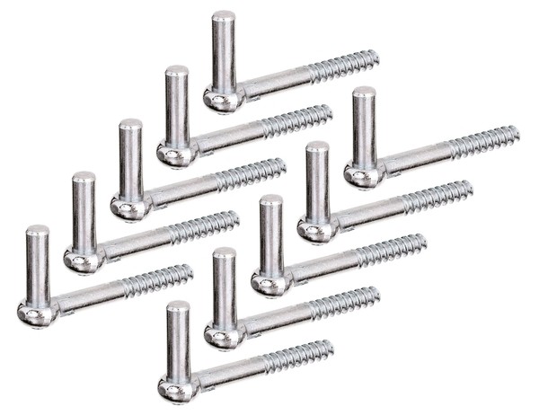 Alberts 10X Kloben Zum Einschrauben LäNge 115Mm Dornmaß Ø13 Mm J-Haken Verzinkt-image
