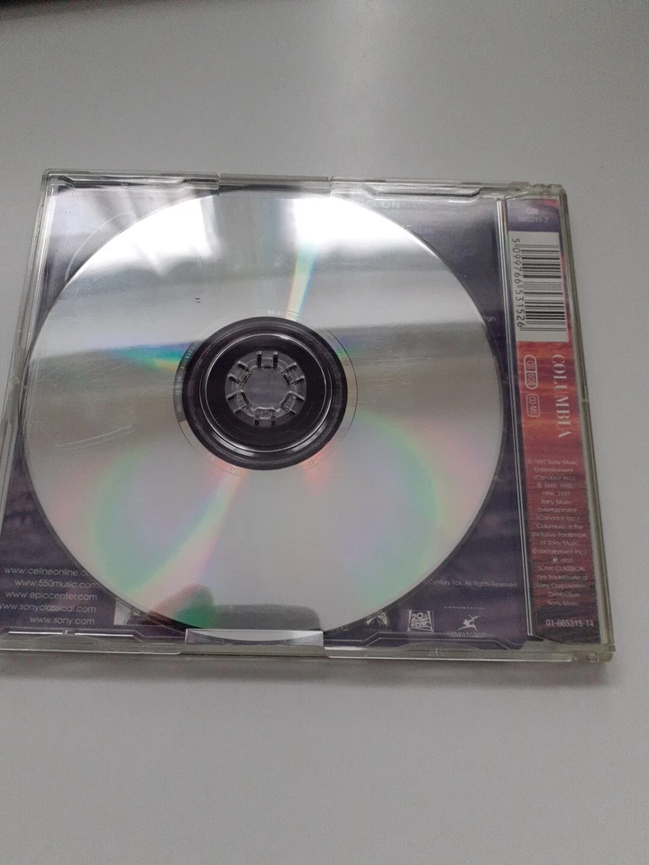 CD Maxi Single Celine Dion - My Heart Will Go On - Titanic - Film Hits Sampler - Bild 4 von 4