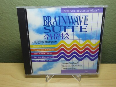 Brainwave Suite: Alpha-Theta by Jeffrey D. Thompson (CD, 1997, Relaxation Music)