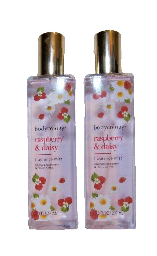 bodycology RASPBERRY DAISY Body Mist 8oz Bottles