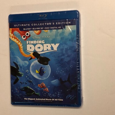 Finding Dory Ultimate Collector's Edition Region A/1 Blu-ray, 3D, DVD & Digital