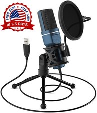 Condensador de computadora micr fono USB con tr pode podcast grabaci n recording
