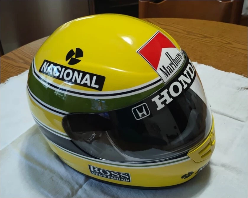 Casco ayrton senna moto sale