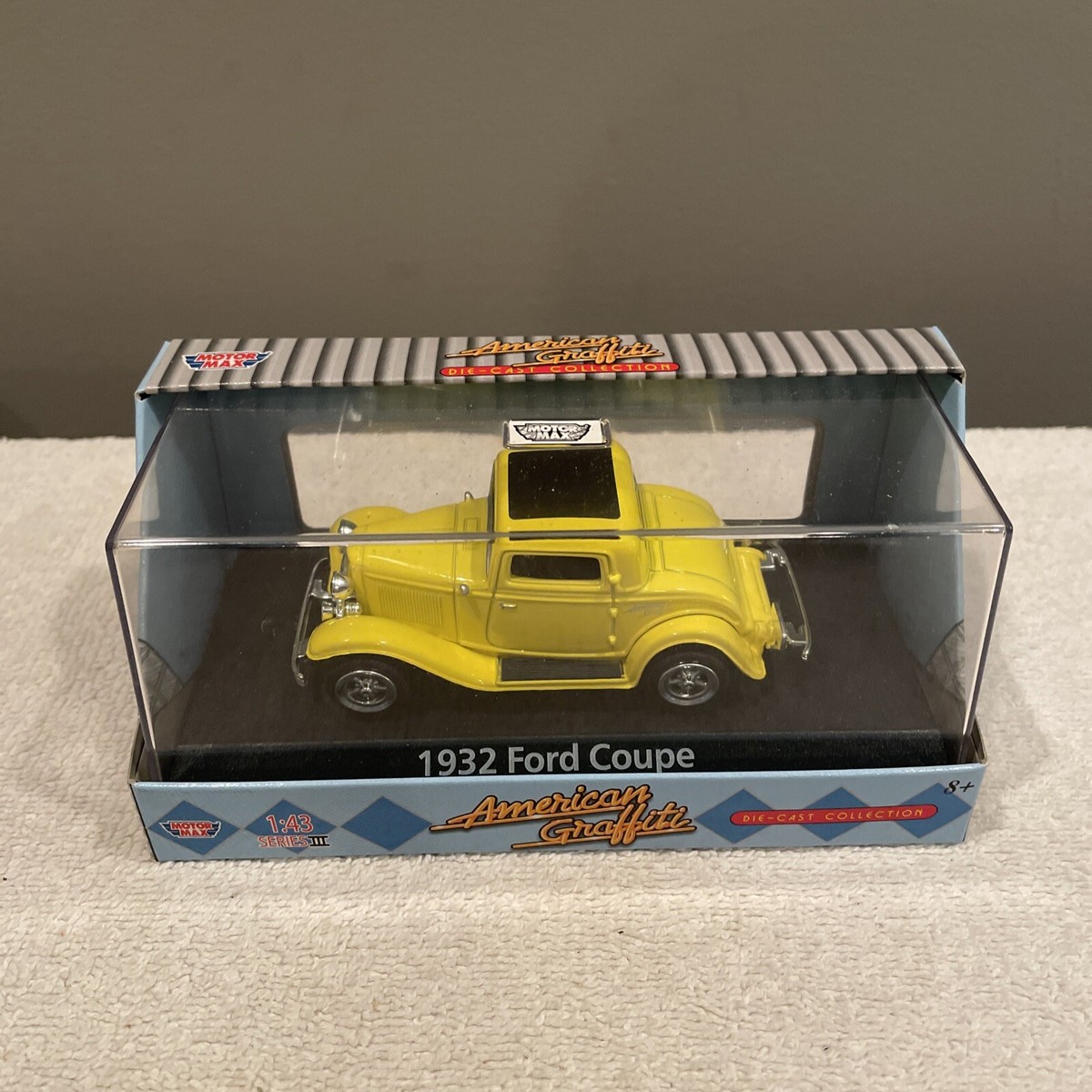 1932 Ford Coupe American Graffiti Motor Max Diecast 1/43