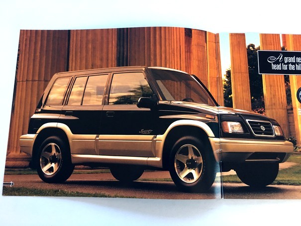 1996 Suzuki Sidekick and Sport 16-page Original Sales Brochure