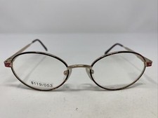 OnGuard OG-053 GD/BG 49-16-135 Gold/Burgundy Full Rim Eyeglasses Frame 458