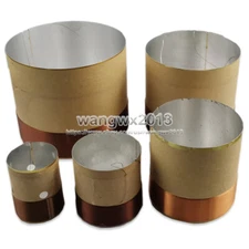 2pcs 20.4mm-61mm Core ASV Bass Voice Coil Woofer Speaker Sound Drive Repair Part