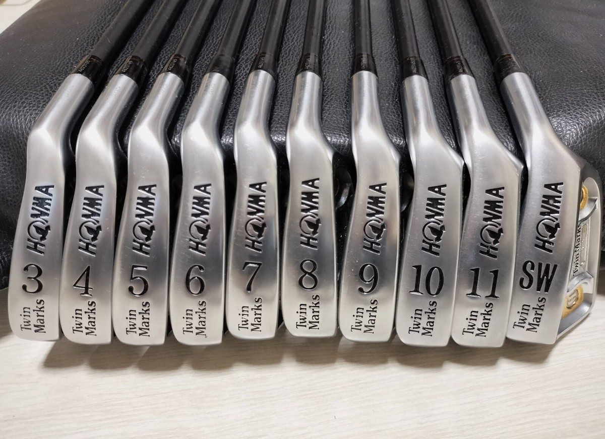 RARE Iron Set HONMA Twin Marks Memorial 2000-β Titanium(R RARE Iron Set HONMA Twin Marks Memorial 2000-β Titanium(R