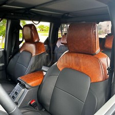 Seat Cover Protector Full Set W Molle Front Seat For Ford Bronco 2021-25 4-door