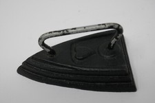 Cast Iron Mini Sad Iron with Heart Salesman Sample
