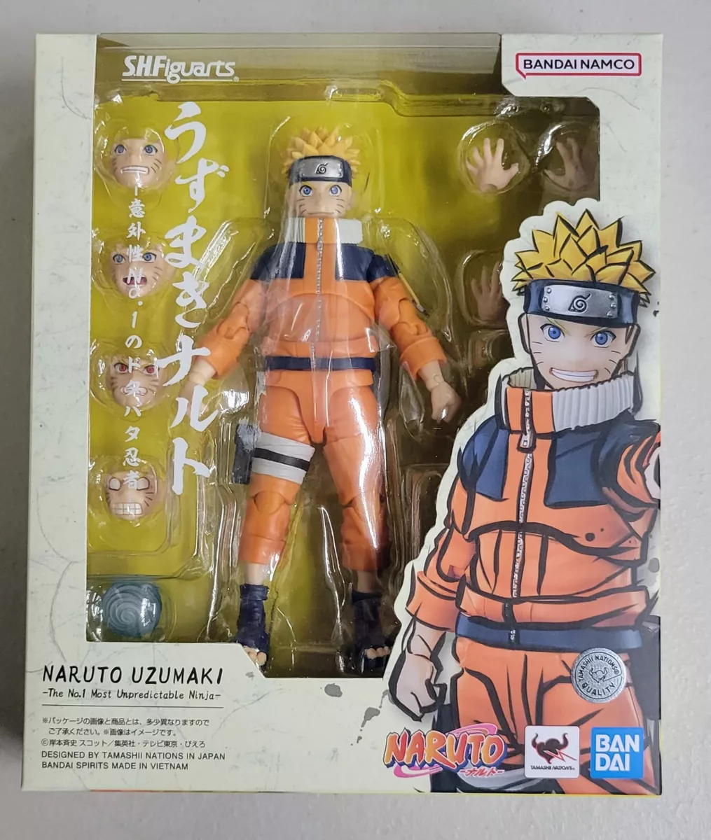 Boneco Uzumaki Naruto - Best Selection - S.h.figuarts Bandai