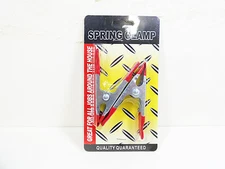 Spring Clamps 4" Metal Clamp 2 Pack Gluing Clamping Woodworking Fastening