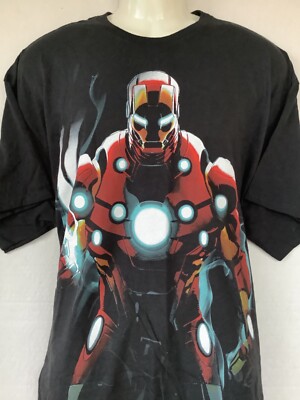 IRON MAN IRONMAN AVENGERS MARVEL COMICS T-SHIRT size XXL 2XL NEW
