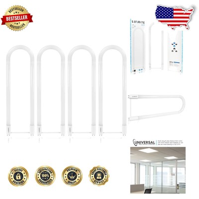 Bright and Reliable U Bend LED Tube Lights, T8 T12 Compatible, 3000K Soft White