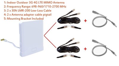Netgear Orbi 4GX Router LBK1220 Omni MIMO Antenna 3G 4G LTE wide band 