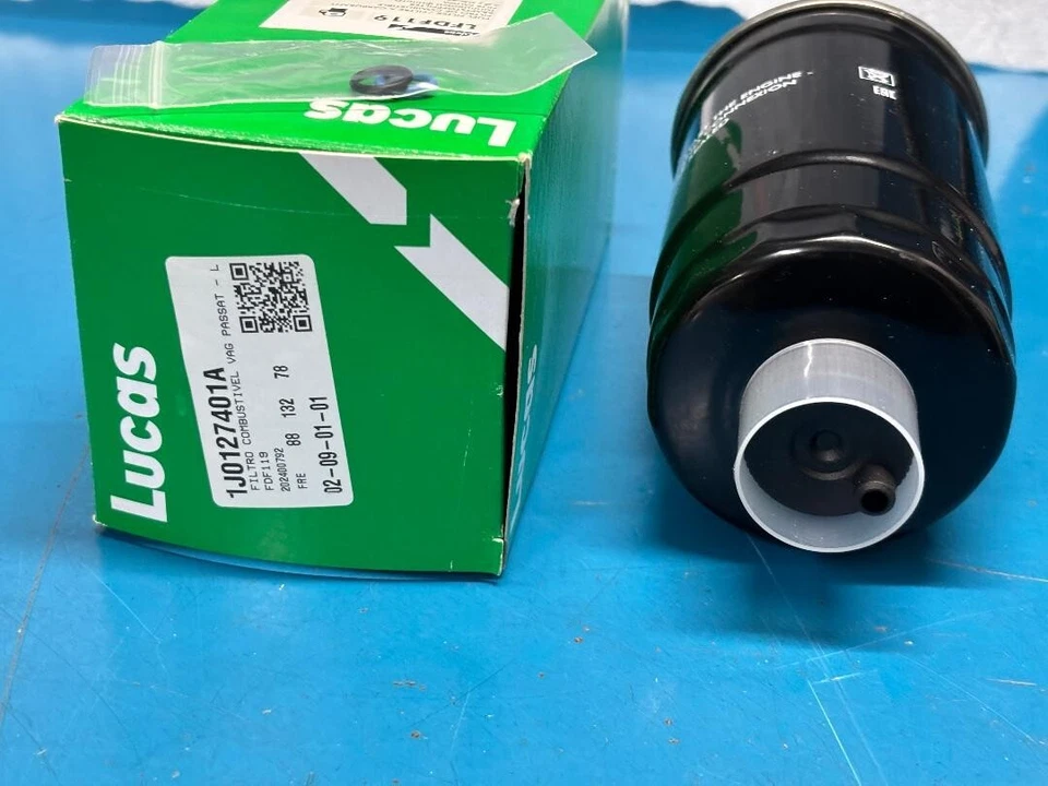 10 x FILTRO COMBUSTIBLE 1.9 TDI, AUDI,SEAT,SKODA,VOLKSWAGEN GOLF, A3, 1j0127401a - Imagen 3 de 4