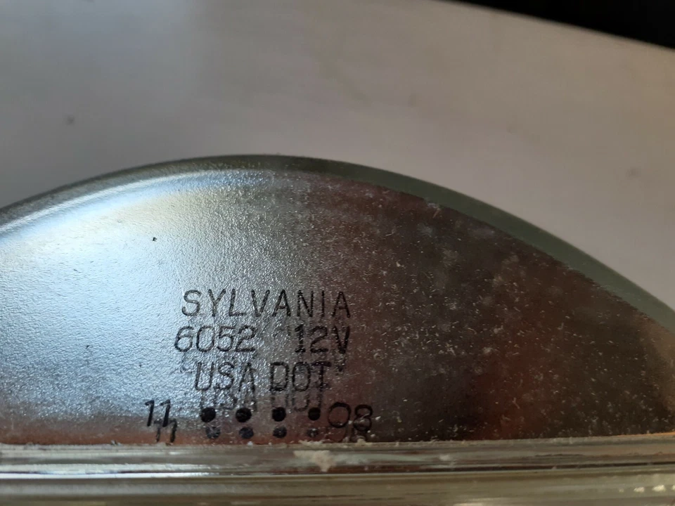 (2) Faro Automático 12V 3 Puntas Nuevo Antiguo Stock 6052  Foto 2 de 3