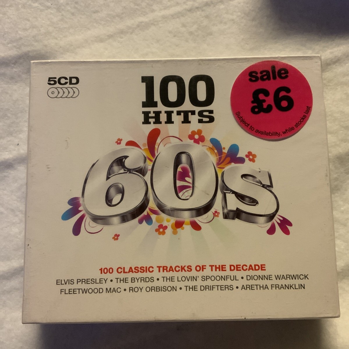 THE HUNDREDS CD5枚セット　100s ハンドレッズ 100 HITS-60'S 5 (THE YARDBIRDS, OTIS REDDING, THE EVERLY BROTHERS