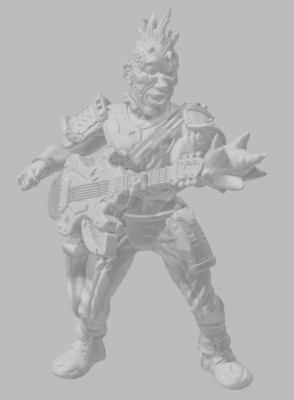 Deranged Male Mutant - Return to the Badlands - Mini - EC3D - Cyber Punk - SciFi
