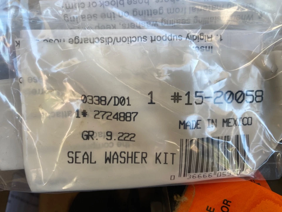 Delphi compressor 4329 with seal washer kit GM 1134329, washer kit 2724887 - Image 3 of 4