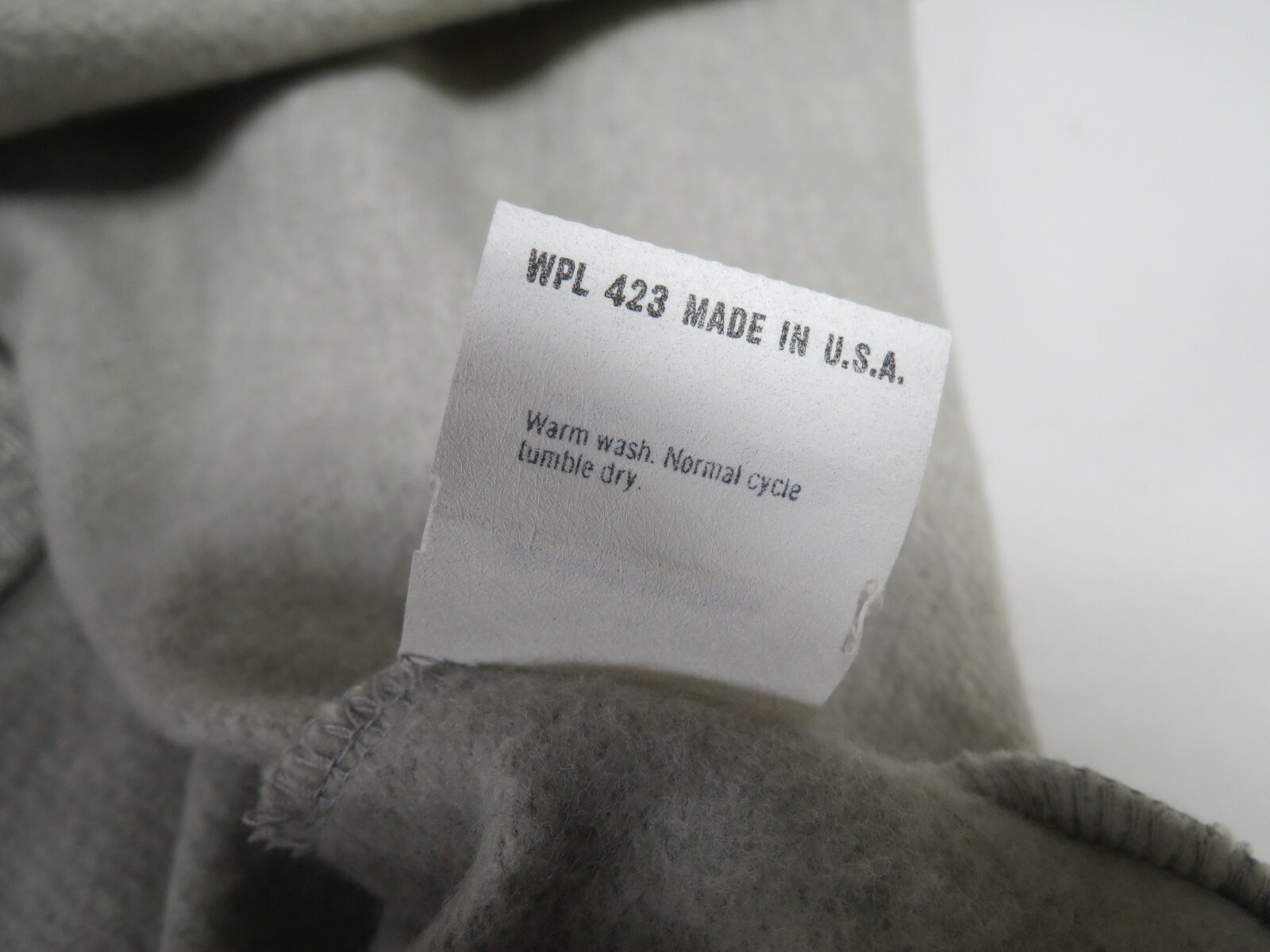 Rare VTG Levi's made in USA 50percent Acrylic 50percent cotton Shirt M image 5