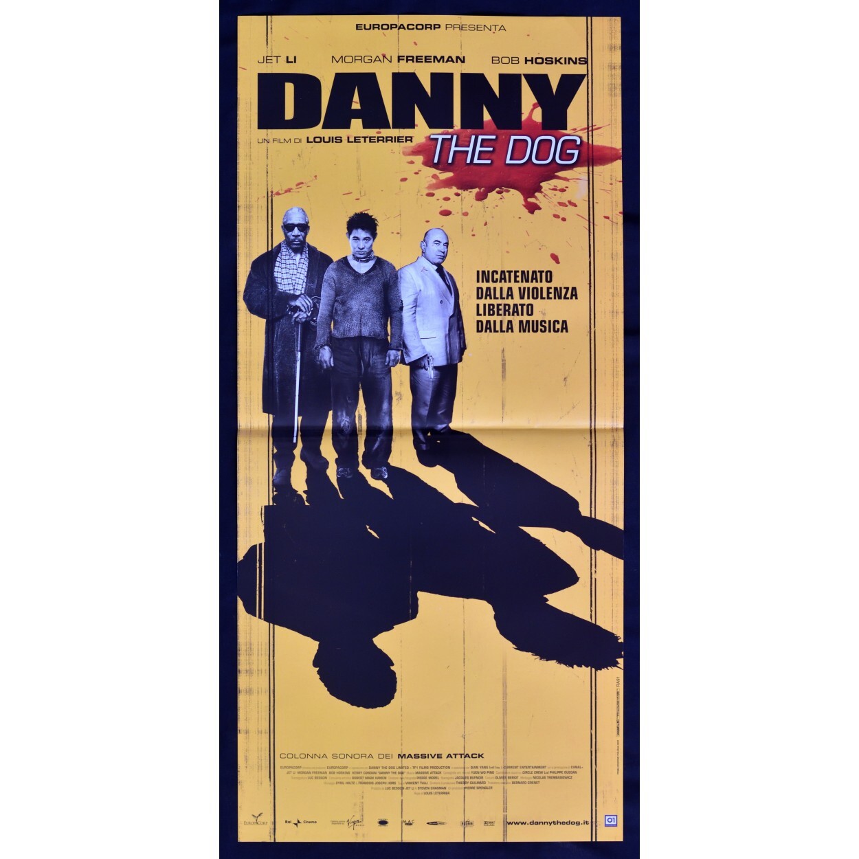 Locandina originale film Danny the Dog (2005) - Regia di Louis Leterrier