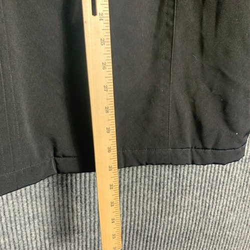 Weather Tamer Jacket Womens XL Black Lined Full Zip Pockets Collared Comfort - Picture 13 of 13