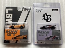 Tsm Mini Gt 1/64 Lb-Works Lamborghini Huracan Arancio Borealis / 63 Ronin