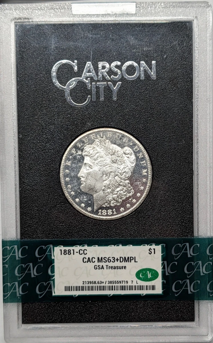 MS 63 Graded 1881 Year Morgan US Dollars (1878-1921) for sale | eBay