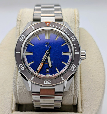 Zelos Swordfish Flux Newest release Brand New in Box 40mm Watch