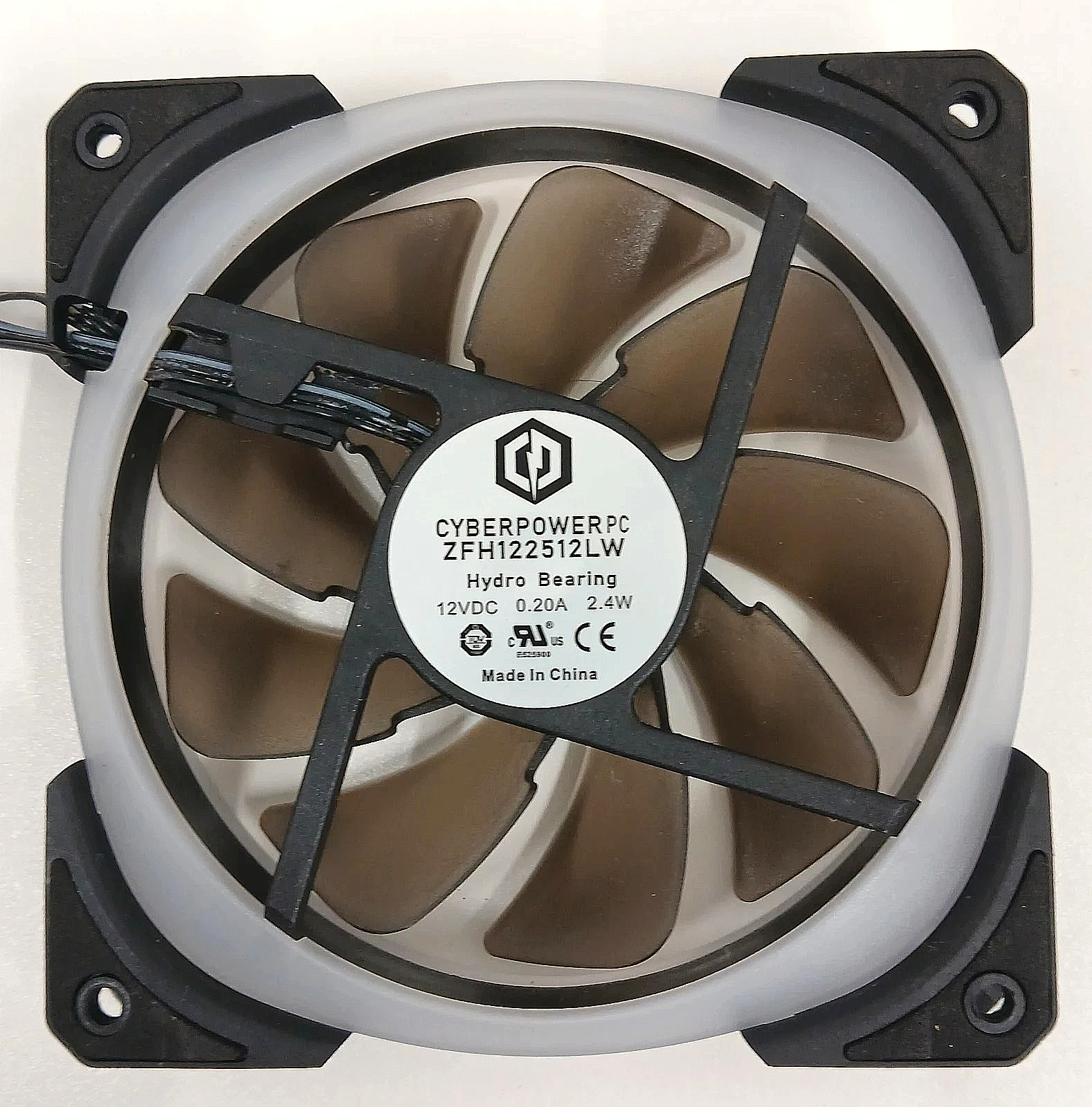 CYBER POWER PC Chassis Cabinet FAN ZFH122512LW | eBay
