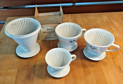 MELITTA KAFFEEFILTER   SORTIMENT   KONVOLUT  1 x 101 OVP.  --2 x  102--  1 x 103