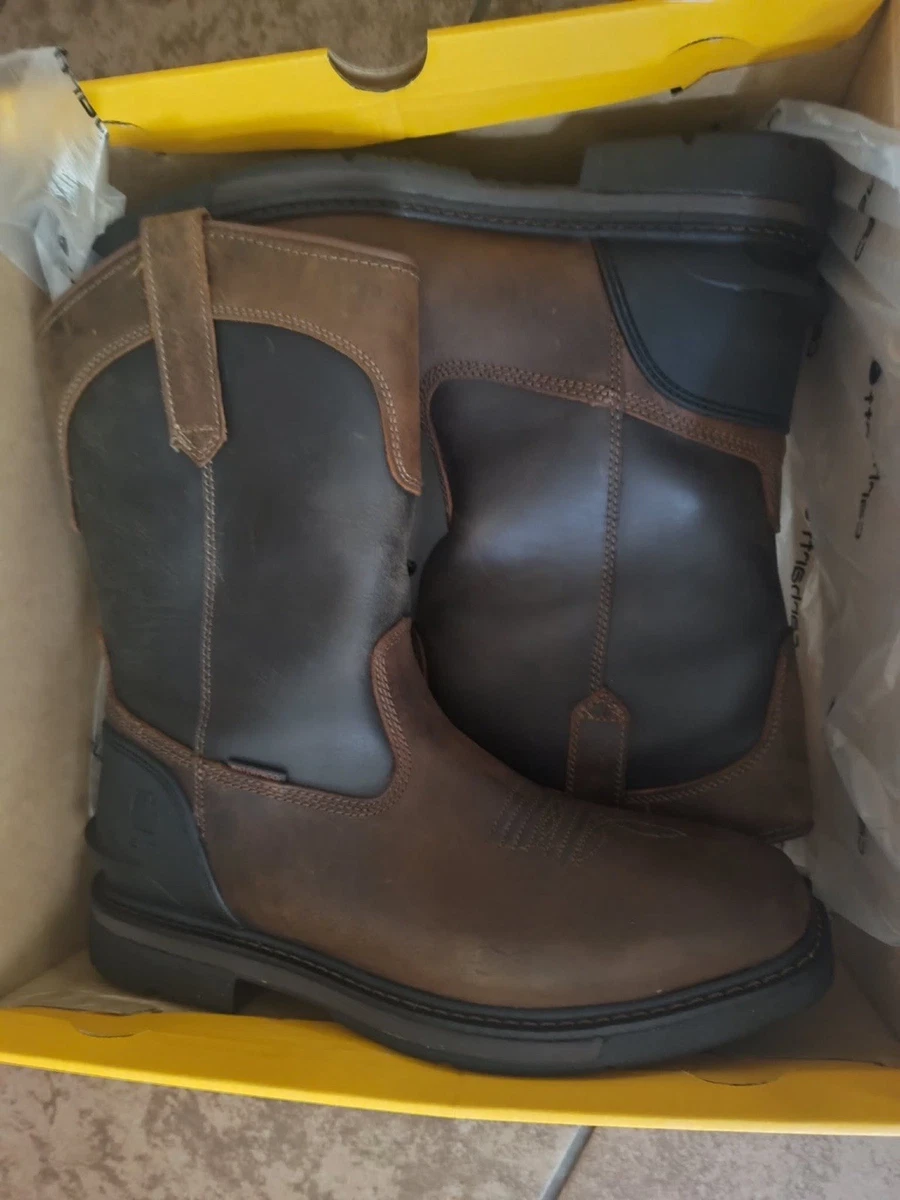 Carhartt Heritage 11\'\' Waterproof Steel Toe Wellington Work Boots Men’s 9.5W EUC carhartt pull on boots products for sale | eBay main image 2