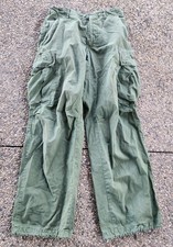 Vietnam Era US Tropical Combat Trousers Jungle Pants OG 107 1968 Small R 31/32