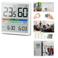 Noklead Digitales Thermo-Hygrometer Tragbares LuftfeuchtigkeitsmessgeräT